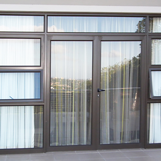 Hinged Aluminium Doors Bijay Aluminium Fabricator Pvt. Ltd.